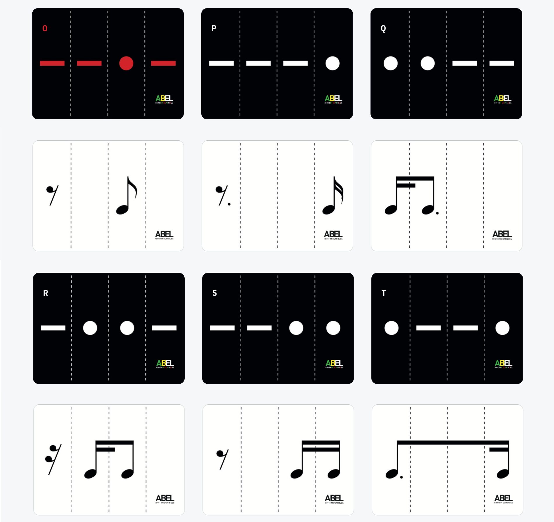 ABEL Rhythm Dominoes ®️ - Playing Cards™ deck - Image 6